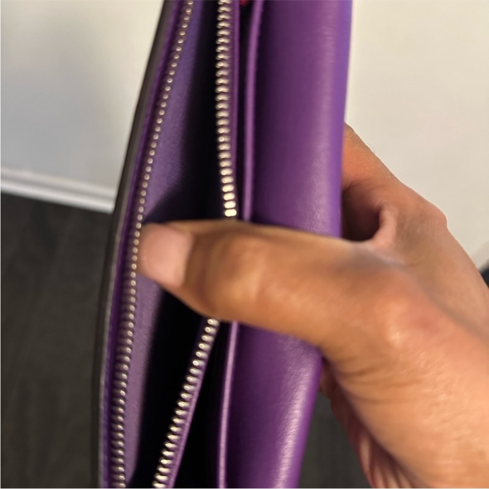Dior Purple and Pink Women's Wallet - Picture 8 of 10